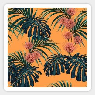 Orange jungle Sticker